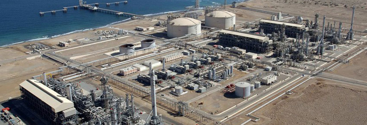 refinery Oman Liquefied Natural Gas Plant, Qalhat, Sur